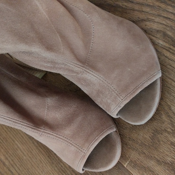 STUART WEITZMAN Peep Toe Ankle Heeled Boots - Picture 7 of 17